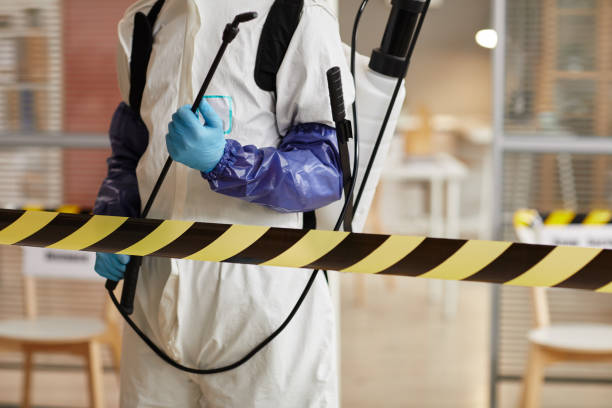 Professional Biohazard Cleanup technician working in Perryville, MO